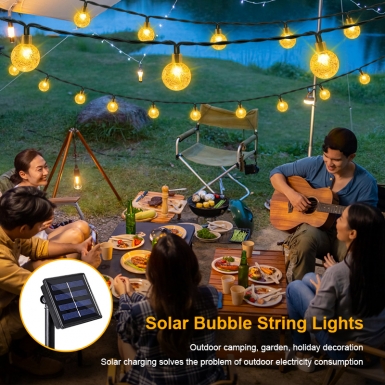 LED圣诞灯 - HCP161 太阳能气泡灯串